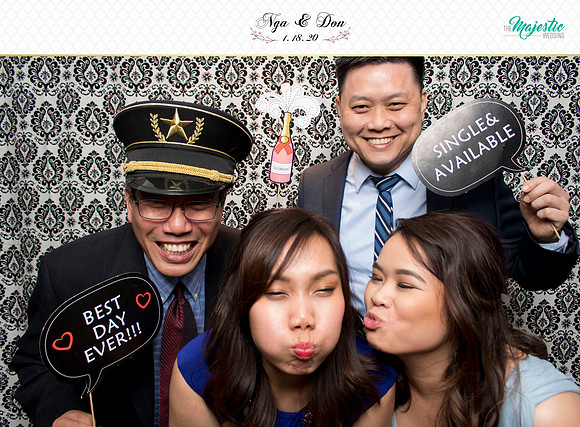 10076 - Nga + Don Wedding Photobooth 2020