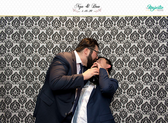 10274 - Nga + Don Wedding Photobooth 2020