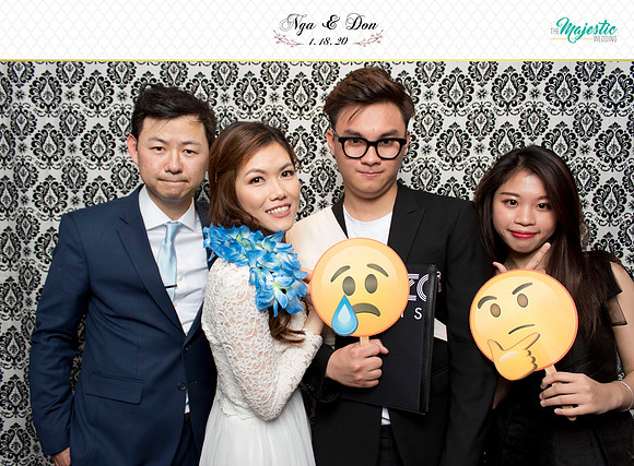 10174 - Nga + Don Wedding Photobooth 2020