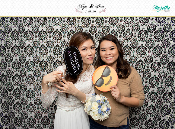 10209 - Nga + Don Wedding Photobooth 2020