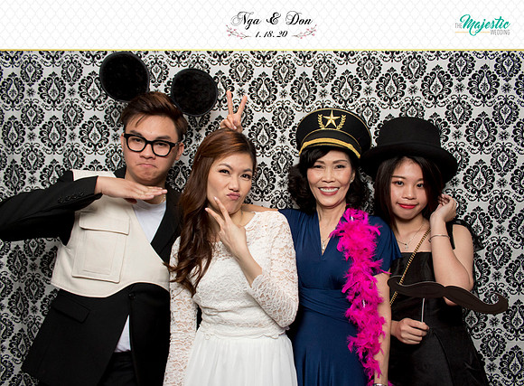 10194 - Nga + Don Wedding Photobooth 2020