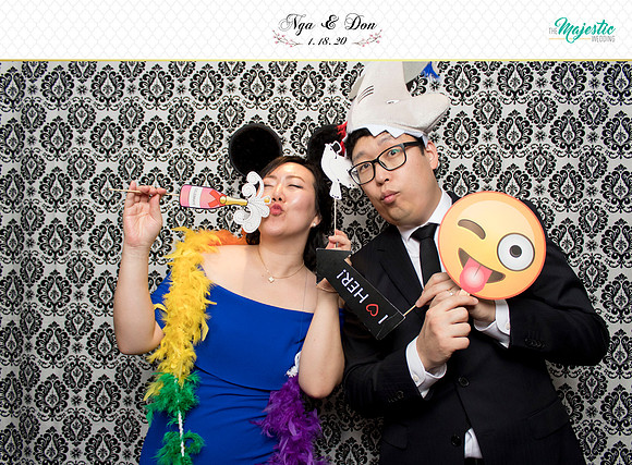10220 - Nga + Don Wedding Photobooth 2020