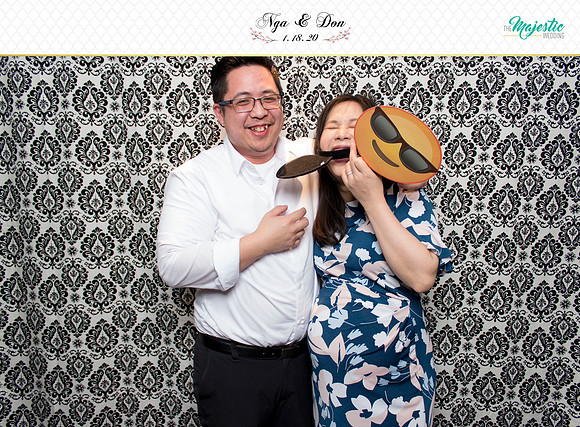 10058 - Nga + Don Wedding Photobooth 2020