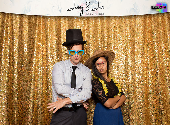 30033 - Jenny + Jun Wedding Photobooth 2018