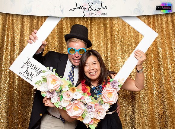30032 - Jenny + Jun Wedding Photobooth 2018