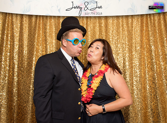 30030 - Jenny + Jun Wedding Photobooth 2018