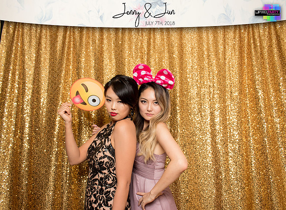30041 - Jenny + Jun Wedding Photobooth 2018