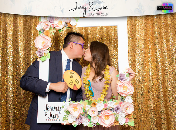 30019 - Jenny + Jun Wedding Photobooth 2018