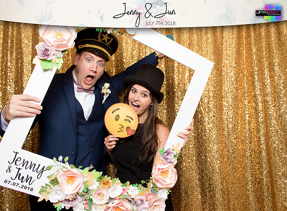 30026 - Jenny + Jun Wedding Photobooth 2018