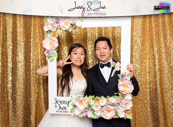 30004 - Jenny + Jun Wedding Photobooth 2018
