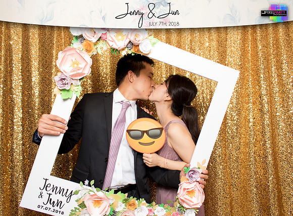 30022 - Jenny + Jun Wedding Photobooth 2018