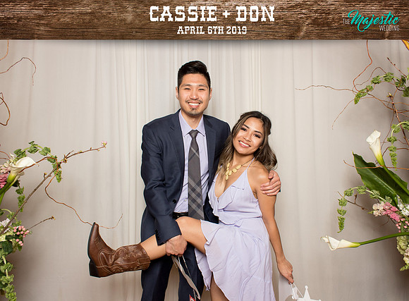 10191 - Cassie + Don Wedding Photobooth 2019