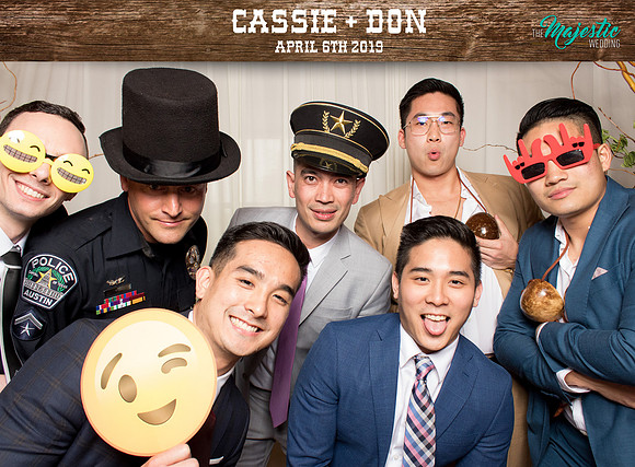 10102 - Cassie + Don Wedding Photobooth 2019