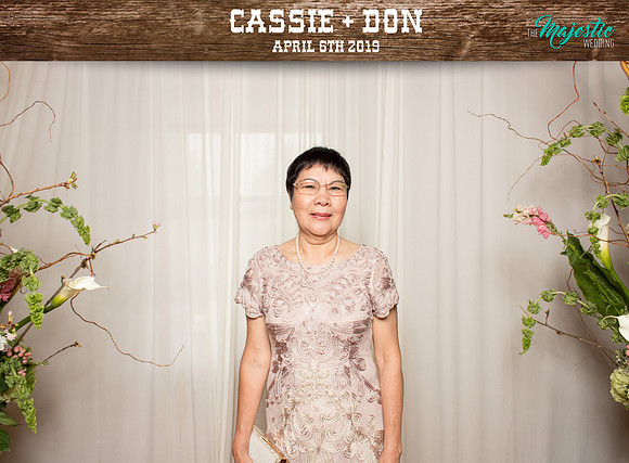 10001 - Cassie + Don Wedding Photobooth 2019