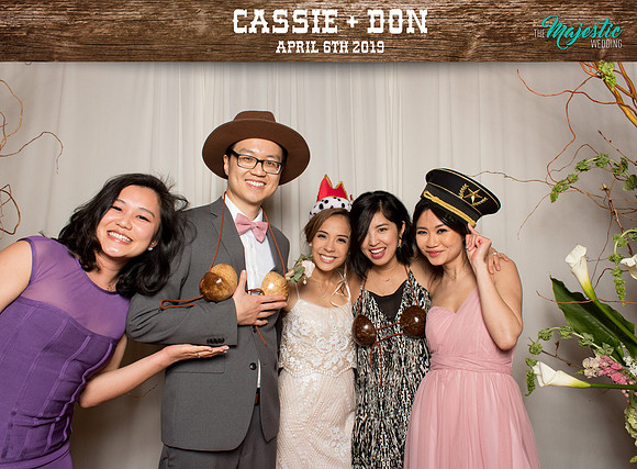 10261 - Cassie + Don Wedding Photobooth 2019