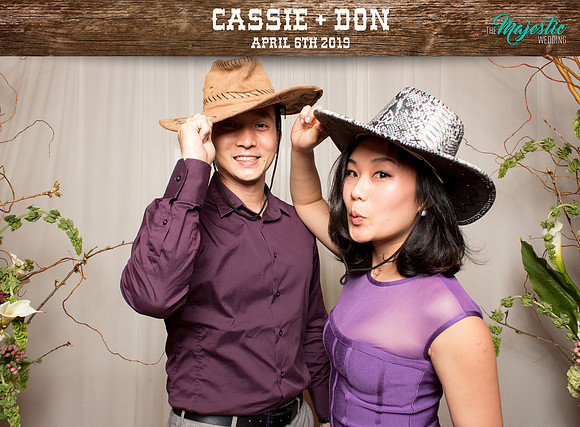 10073 - Cassie + Don Wedding Photobooth 2019