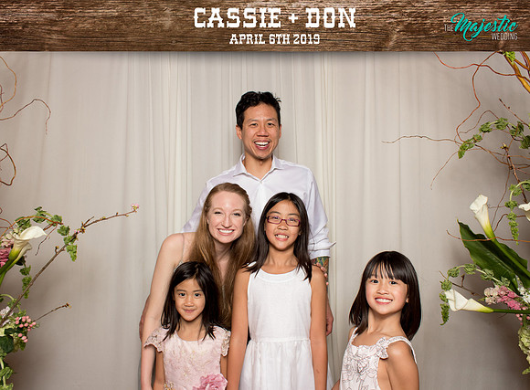 10218 - Cassie + Don Wedding Photobooth 2019