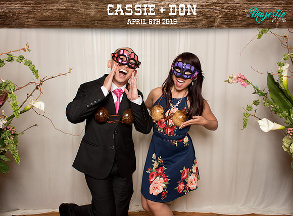 10033 - Cassie + Don Wedding Photobooth 2019