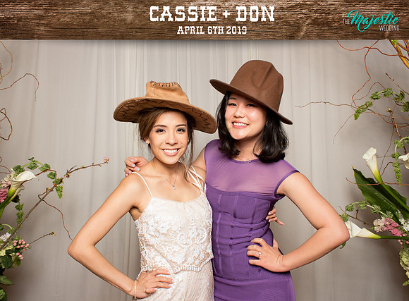 10258 - Cassie + Don Wedding Photobooth 2019