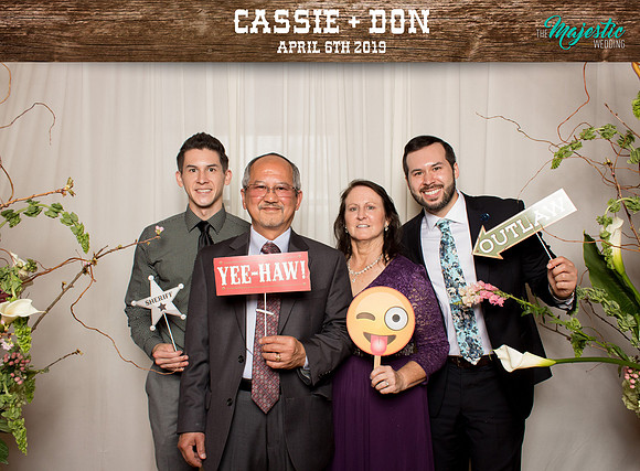 10066 - Cassie + Don Wedding Photobooth 2019