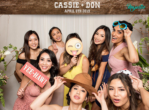 10172 - Cassie + Don Wedding Photobooth 2019