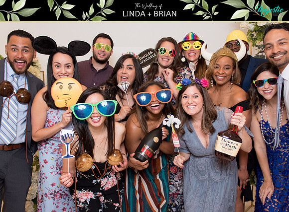 50095 - Linda + Brian Wedding Photobooth 2021