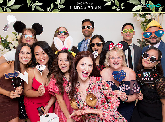 50033 - Linda + Brian Wedding Photobooth 2021