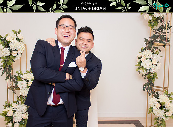 50133 - Linda + Brian Wedding Photobooth 2021
