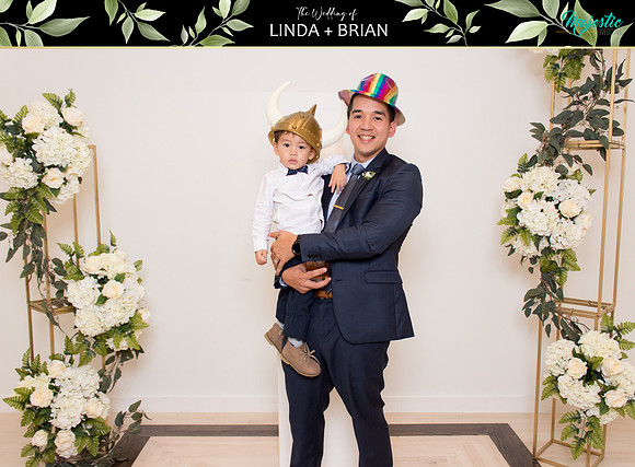 50074 - Linda + Brian Wedding Photobooth 2021