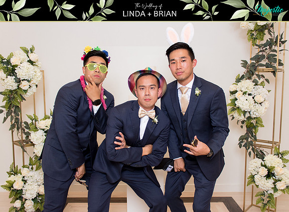 50045 - Linda + Brian Wedding Photobooth 2021