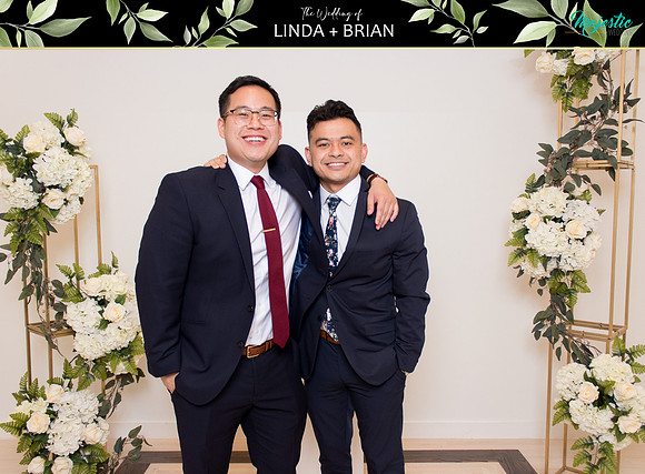 50131 - Linda + Brian Wedding Photobooth 2021