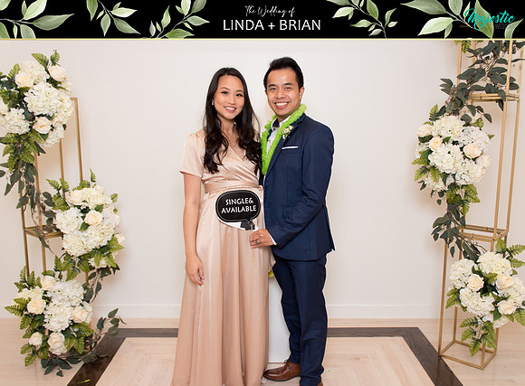 50058 - Linda + Brian Wedding Photobooth 2021