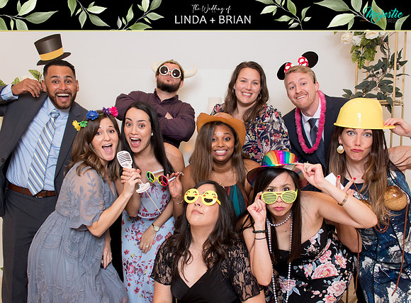 50102 - Linda + Brian Wedding Photobooth 2021