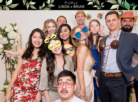 50032 - Linda + Brian Wedding Photobooth 2021