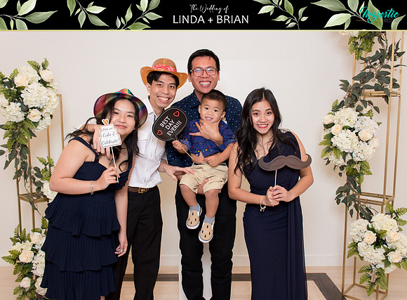 50093 - Linda + Brian Wedding Photobooth 2021