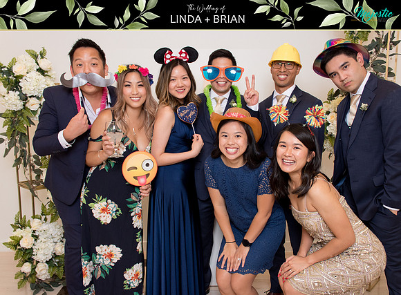 50075 - Linda + Brian Wedding Photobooth 2021