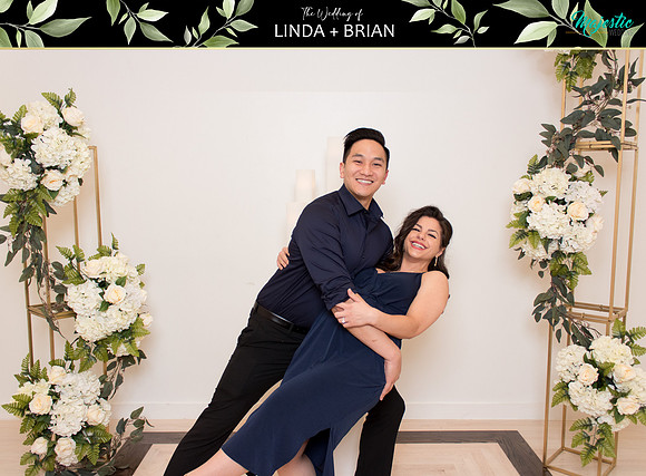 50124 - Linda + Brian Wedding Photobooth 2021
