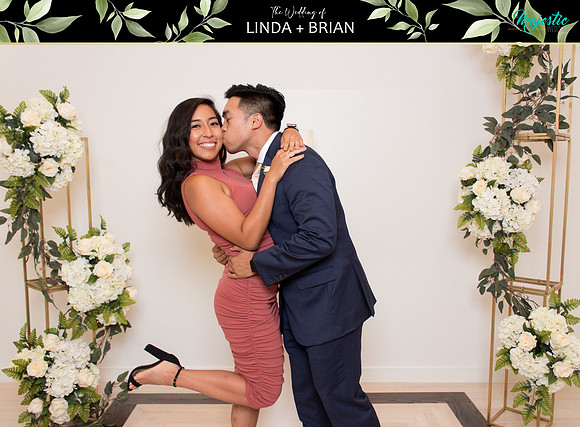 50052 - Linda + Brian Wedding Photobooth 2021