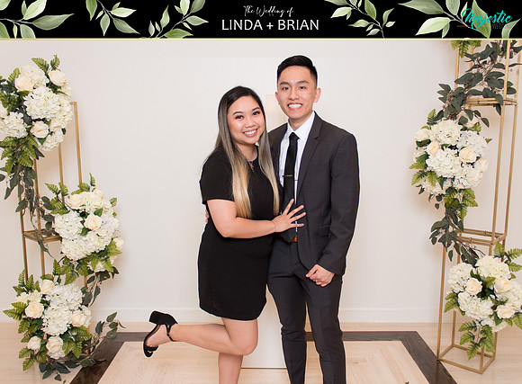 50143 - Linda + Brian Wedding Photobooth 2021