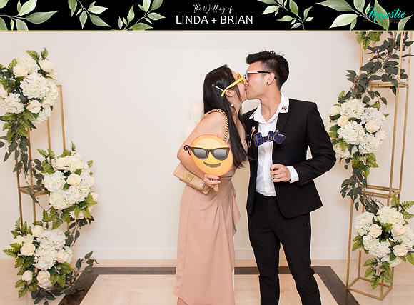 50084 - Linda + Brian Wedding Photobooth 2021