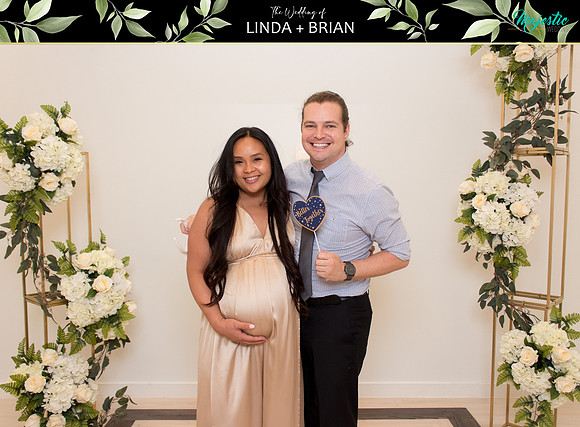 50002 - Linda + Brian Wedding Photobooth 2021