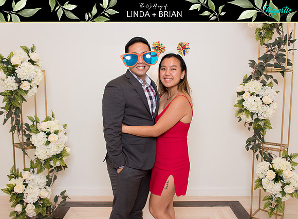 50009 - Linda + Brian Wedding Photobooth 2021