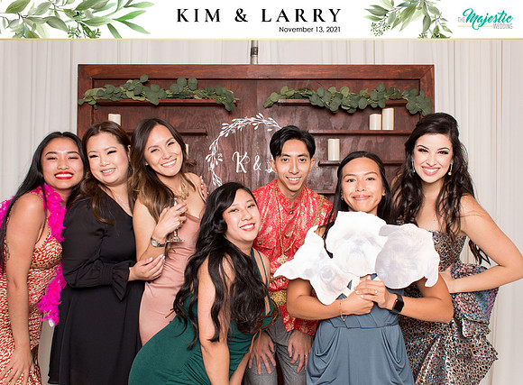 60160 - Kim + Larry Wedding Photobooth 2021