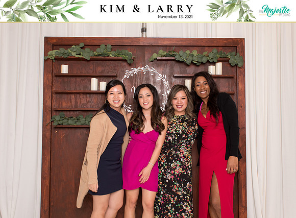 60268 - Kim + Larry Wedding Photobooth 2021