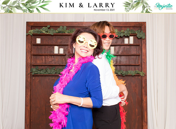 60047 - Kim + Larry Wedding Photobooth 2021