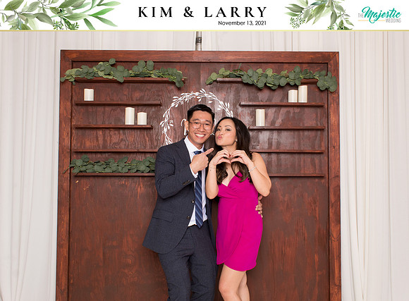 60275 - Kim + Larry Wedding Photobooth 2021