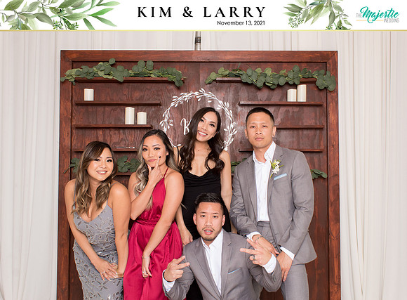 60194 - Kim + Larry Wedding Photobooth 2021