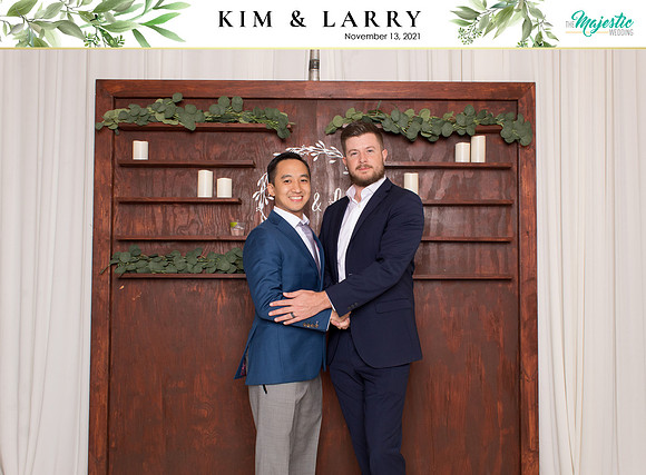 60265 - Kim + Larry Wedding Photobooth 2021
