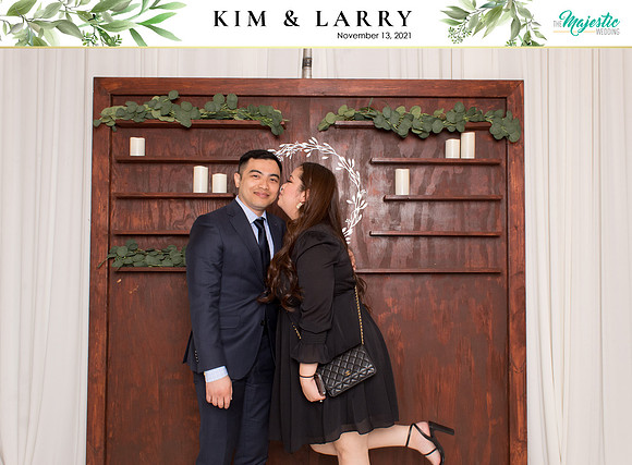 60279 - Kim + Larry Wedding Photobooth 2021