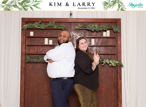 60234 - Kim + Larry Wedding Photobooth 2021